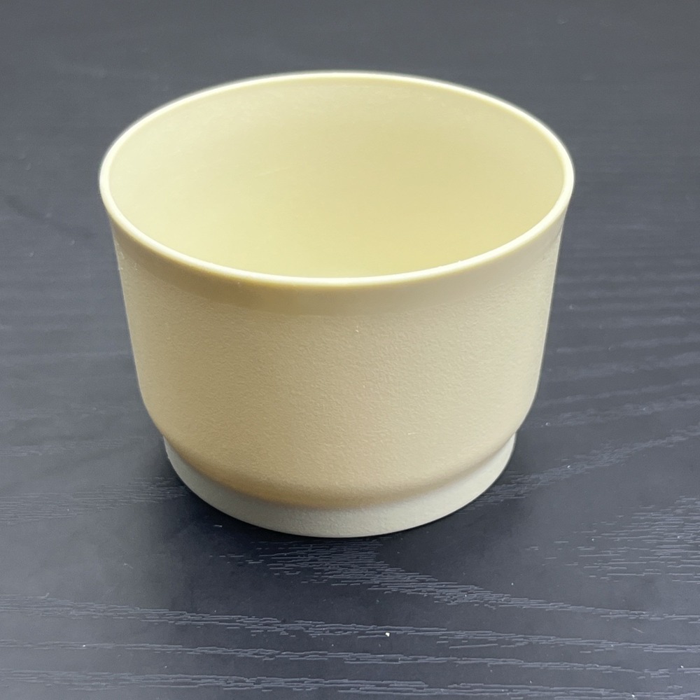 VTG Tupperware 1229-14 Tan Storage Container No Lid Kitchen Canister